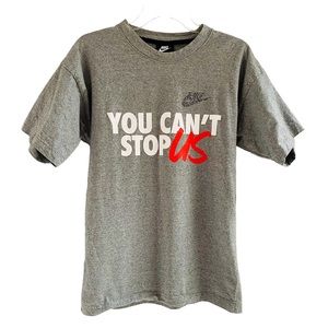 Nike You Can't Stop Us Short Sleeve Heavy Cotton Tee Size Small